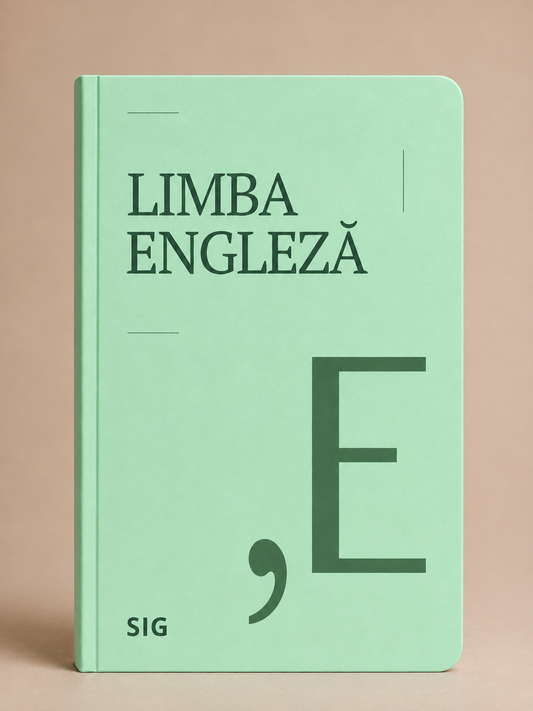 Caiet SIG de Engleză A4 pentru clasele 5-8