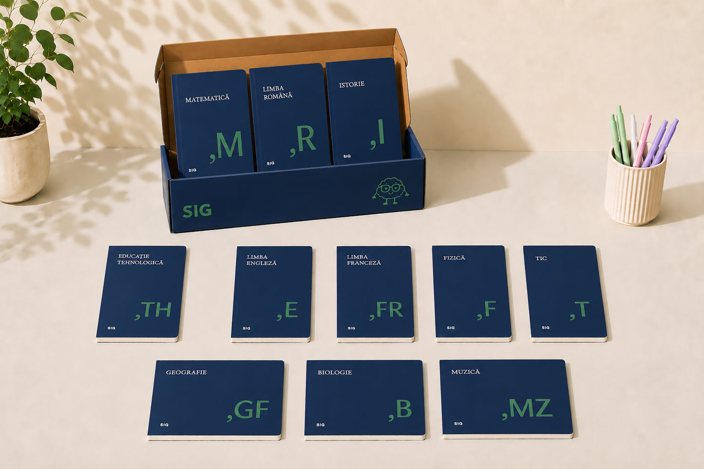 Pachet Complet SIG – 11 Caiete pentru Clasa a 6-a | Back to School 2026