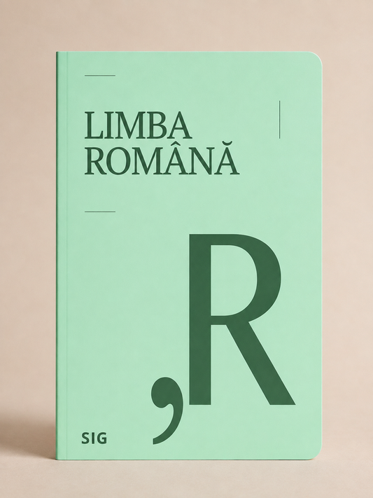 Caiet SIG de Română A4 pentru clasele 5-8