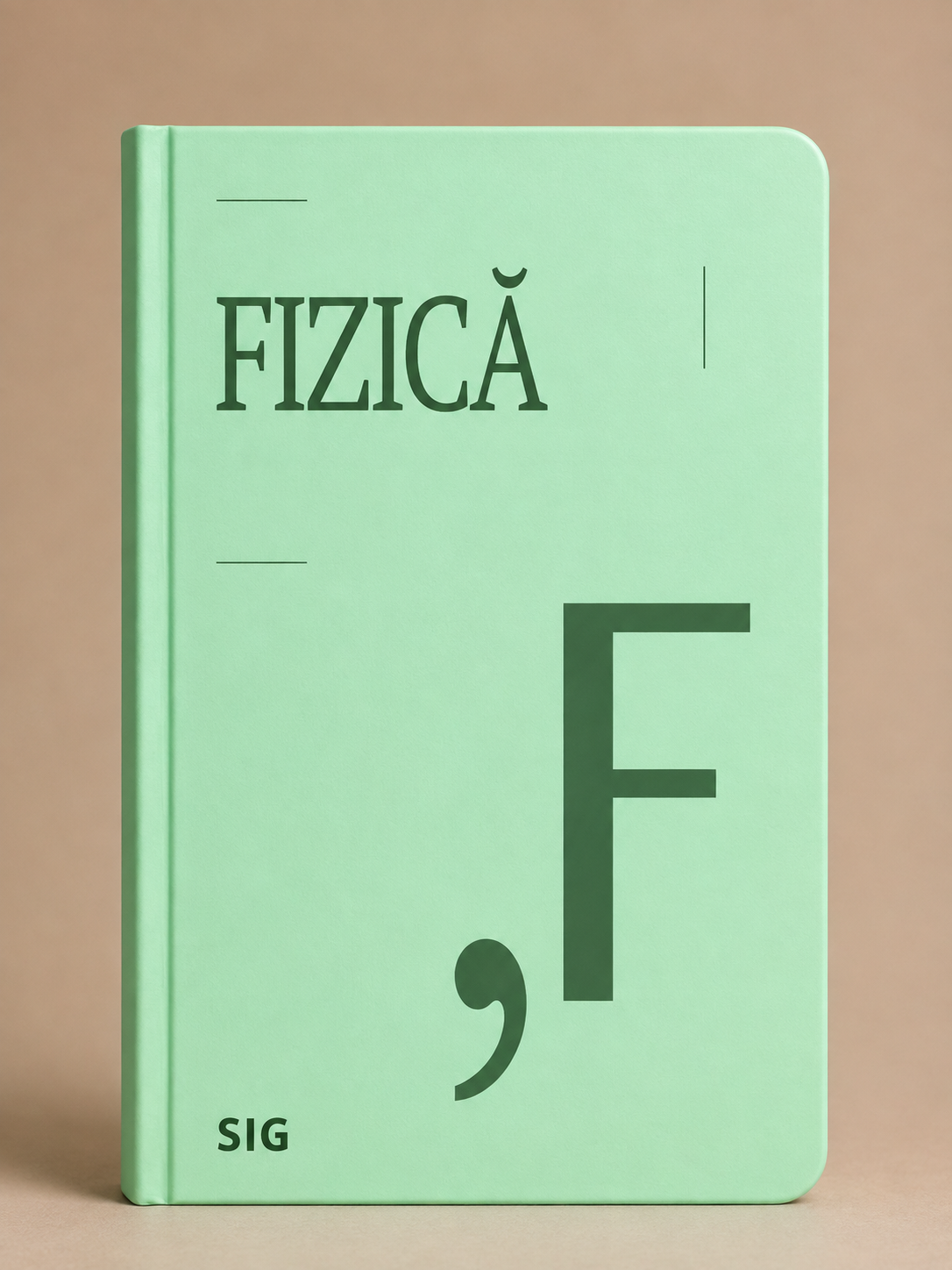 Caiet SIG de Fizică A4 pentru clasele 5-8