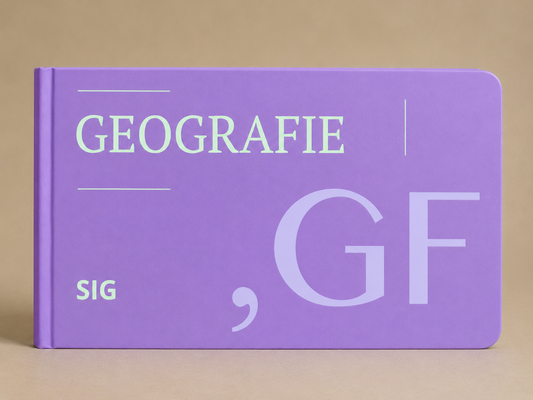Caiet SIG de Geografie pentru clasele 5-8