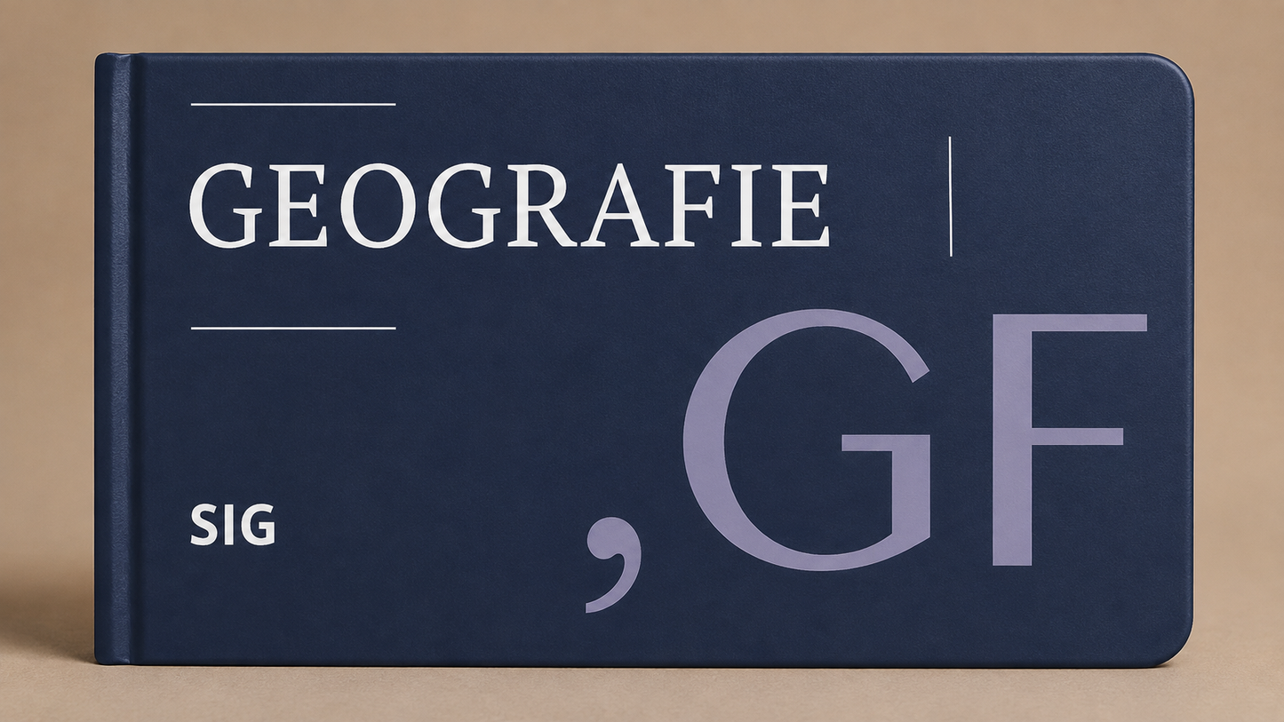 Caiet SIG de Geografie pentru clasele 5-8