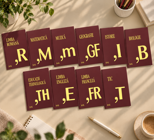 Pachet Complet SIG – 10 Caiete pentru Clasa a 5-a | Back to School 2026