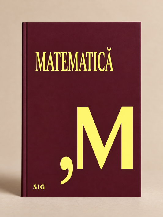 Caiet SIG de Matematică A4 pentru clasele 5-8