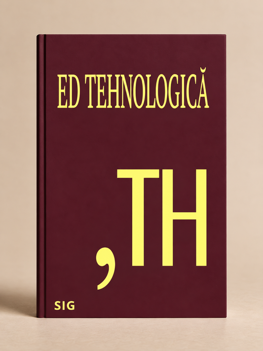 Caiet SIG de Educație Tehnologică A4 pentru clasele 5-8