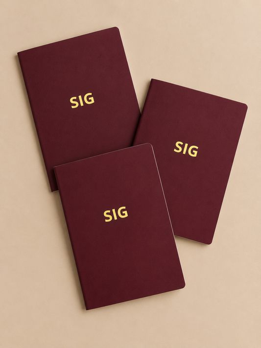Pachet Complet SIG - 3 Caiete pentru Facultate | Back To Uni 2026