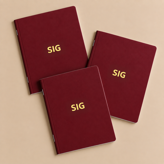 Pachet Complet SIG - 3 Caiete pentru Facultate | Back To Uni 2026