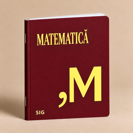 Caiet SIG de Matematică A4 pentru clasele 5-8