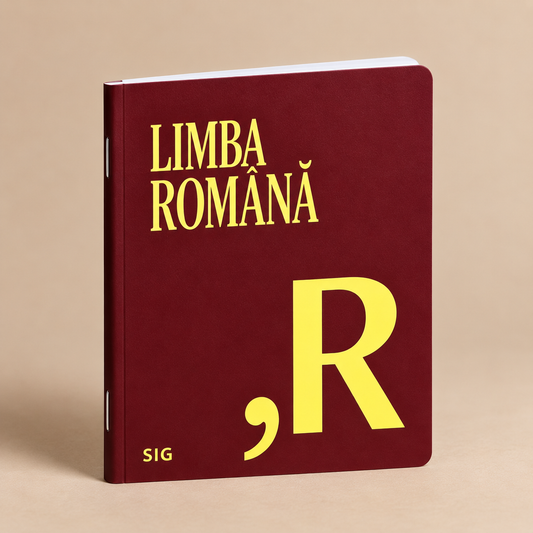 Caiet SIG de Română A4 pentru clasele 5-8